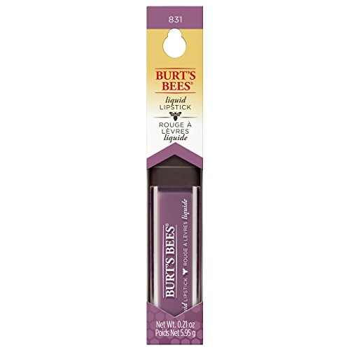 Burt's Bees Lavender Lake Liquid Lipstick 0.21 OZ - Natural, Moisturizing Lip Color