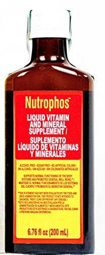 Nutrophos Liquid Nerve Tonic 200ml – Multivitamin Mineral Supplement