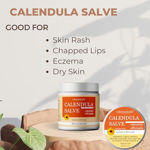 Calendula Salve 2 Ounce - Skin Soothing Herbal Moisturizer