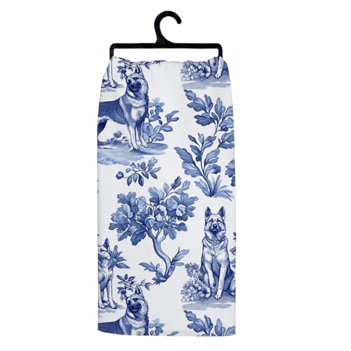 German Shepherd Kitchen Towels - 16x24 Inch Dog Lover Gifts