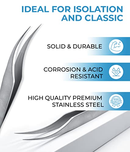 Stacy Lash STL-1 Isolation Tweezers for Classic Eyelash Extensions
