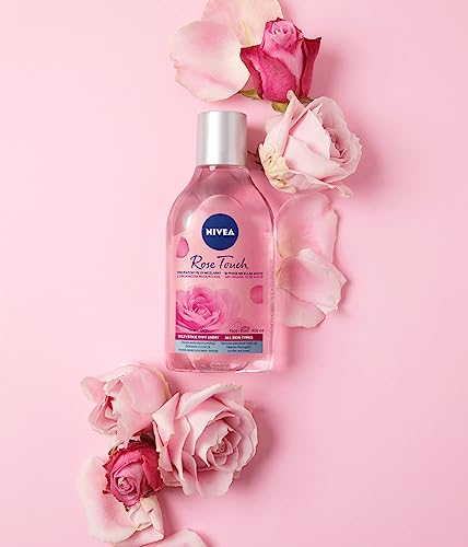 NIVEA MicellAIR Rose Touch Micellar Cleansing Water 400ml - Dual-Phase Makeup Remover