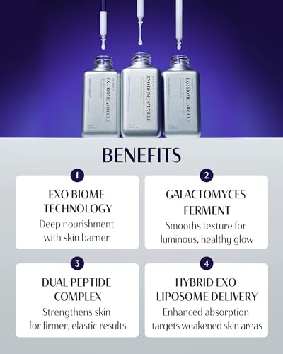 DR.PEPTI Exo Biome Ferment Ampoule - 50mL Daily Face Serum with Peptides