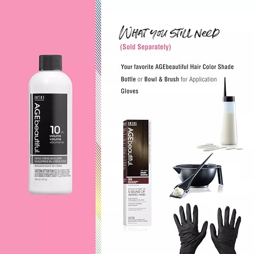 AGEbeautiful 10 Volume Gentle Crème Developer for Hair Color