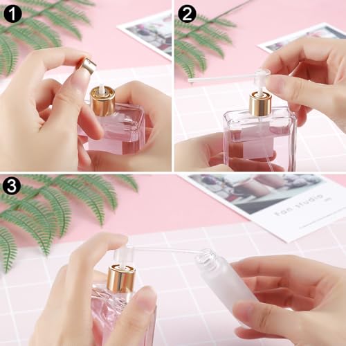 Honoson 24 Pack Perfume Dispenser Pump for Travel Refill