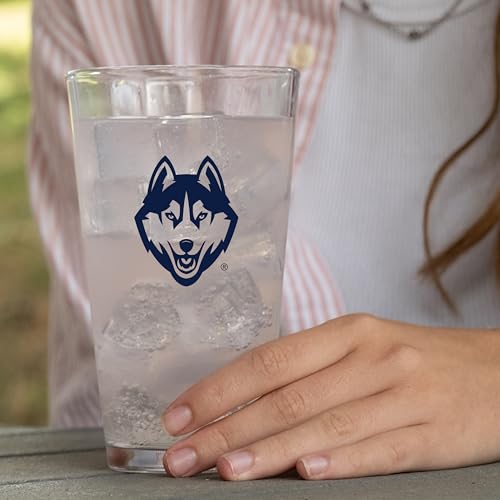 NCAA 16 oz Pint Glass - Durable Chip-Resistant Drinkware for Fans