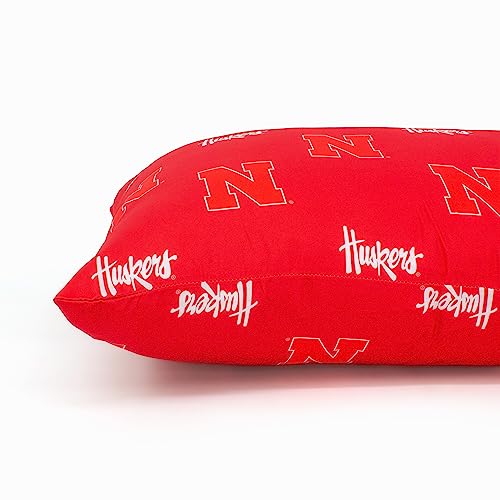 Nebraska Cornhuskers Pillowcase Pair - Standard 20" x 30"