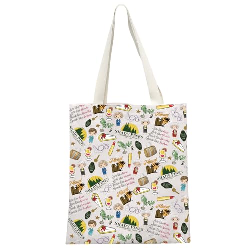 TV Show Inspired Canvas Makeup Bag - Durable Zipper Cosmetic Pouch Gift