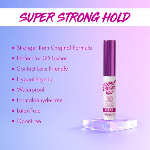 i-Envy Super Strong Hold 3D Lash Glue - Waterproof & Latex-Free