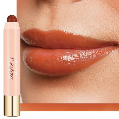 Oulac Pumpkin Please! Lipstain & Blush Duo, Moisturising Vegan Lip Balm & Cheek Tint