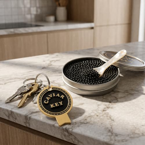 HIC Kitchen Caviar Key - Heavyweight Vacuum Seal Opener Tool