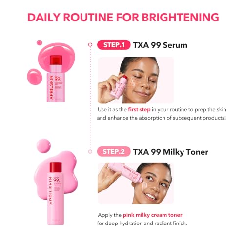 APRILSKIN Pink Milky Toner with TXA & Niacinamide - Deep Hydration