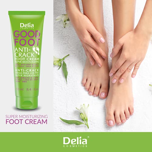 Delia Moisturizing Foot Cream for Dry & Cracked Skin - 60ml