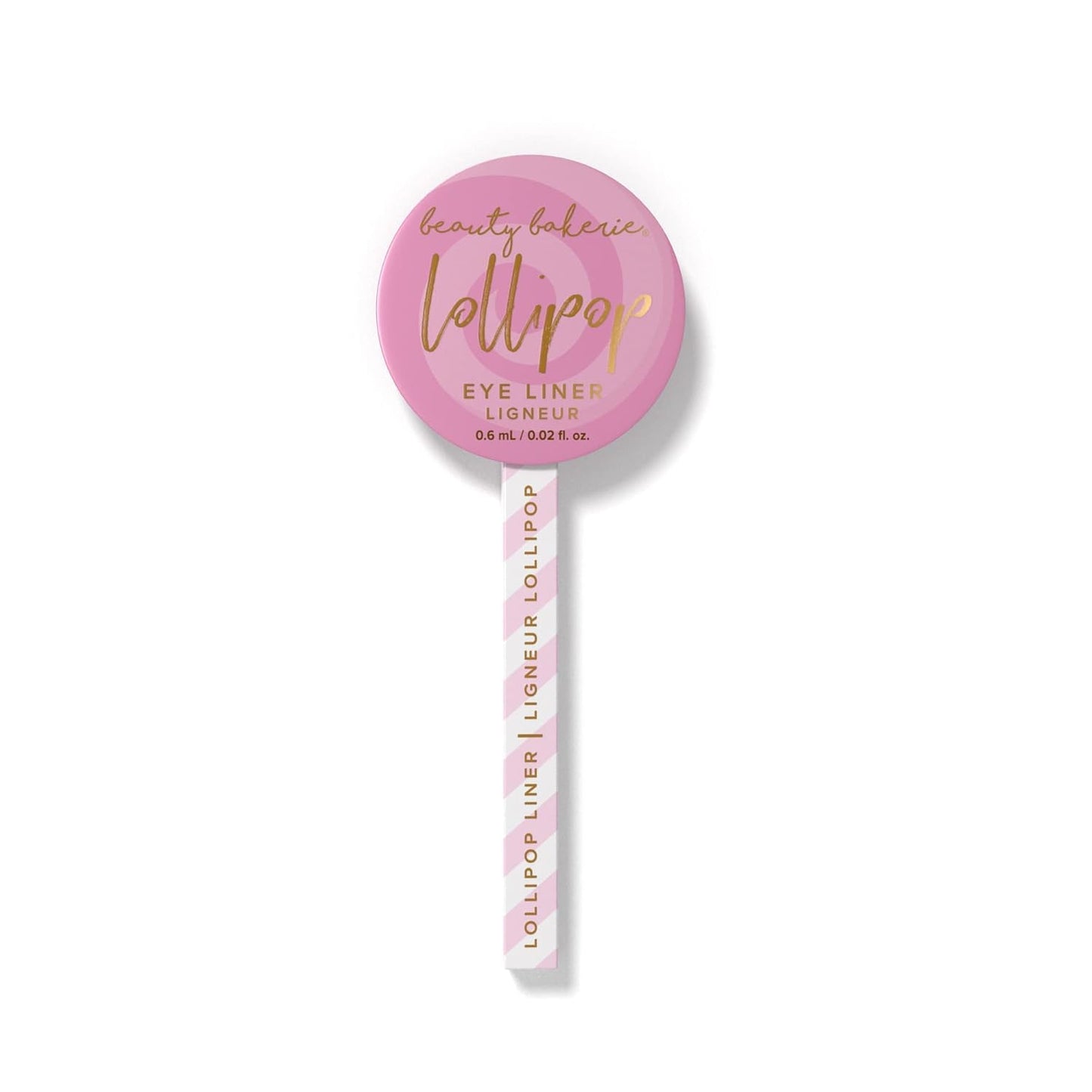 Beauty Bakerie Lollipop Liquid Eyeliner Pencil, Smudge Proof, Waterproof Liquid Eye Liner Pen with Felt Tip Brush for Precise Eye Makeup, Waterproof Eyeliner for All Day Wear, 3.5mL, Jet Black