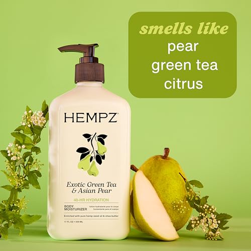 Hempz Exotic Green Tea & Asian Pear Body Lotion - 17 Fl Oz