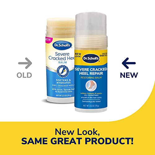 Dr. Scholl's Cracked Heel Repair Balm & Ultra-Hydrating Foot Cream