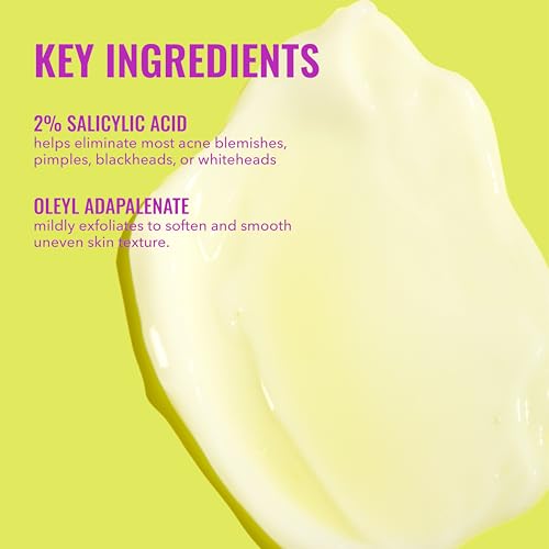 Good Molecules Acne Gel Cream with 2% Salicylic Acid – Lightweight, Vegan Treatment for Blemishes & Blackheads (30ml)