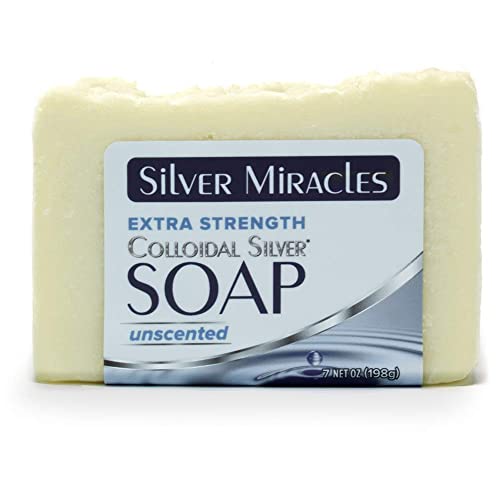 Silver Miracles Extra Strength Colloidal Silver Bar Soap - 2 Pack