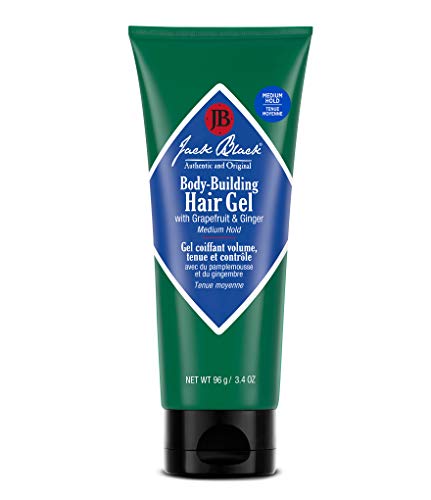 Jack Black Natural Hair Gel 3.4 Fl Oz Alcohol-Free Flexible Hold
