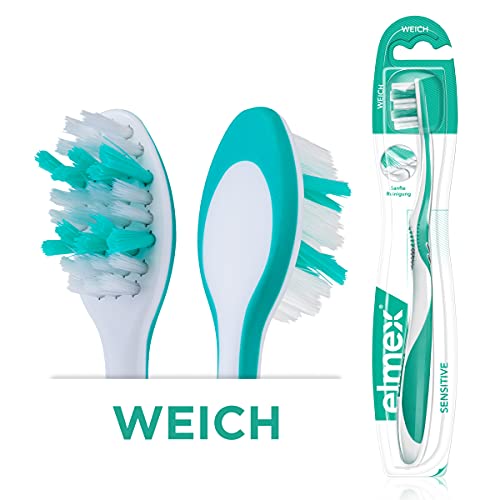 Elmex Sensitive Extra Soft Toothbrush for Sensitive Teeth & Gums