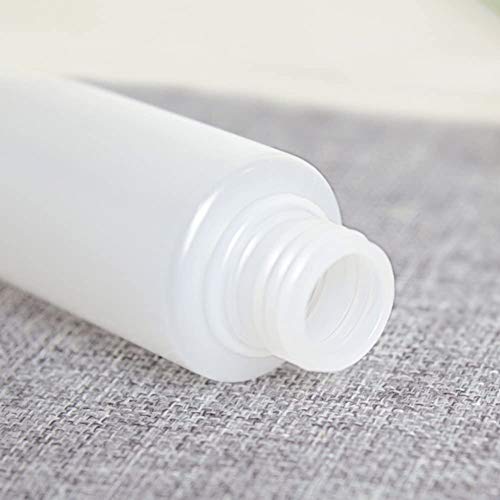 10 Pack 30ml Travel Plastic Squeeze Bottles with Flip Cap for Cosmetics & Skincare