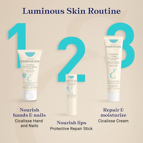 Embryolisse Lip Balm 0.16 oz - Hydrating Shea & Vitamin E Repair for Sensitive Lips