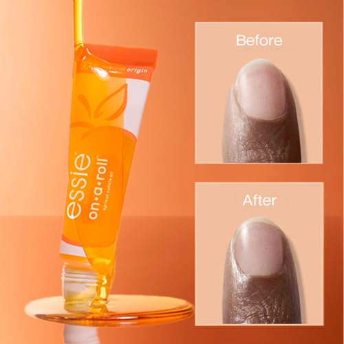 essie Apricot Cuticle Oil, On A Roll, 0.46 Fl Oz - Vegan Nail Treatment