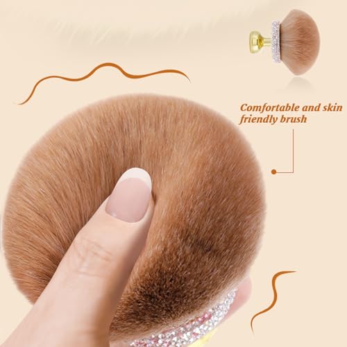 UNIMEIX Gold Extra Large Body Makeup Brush for Self Tanner