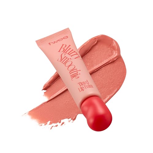 fwee Blurry Smoothie Tinted Lip Balm - Lychee Peach Hydrating Lip Serum