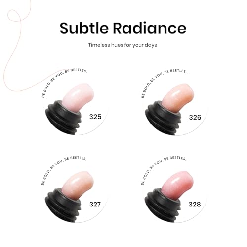 Beetles Soft Glam Nail Extension Gel Kit - 4 Colors Poly Gel