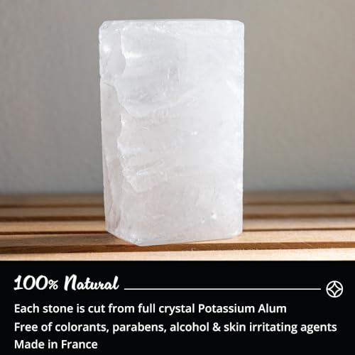 Royal Shave Natural Alum Block 3.5 oz - Soothing Aftershave Styptic Stone