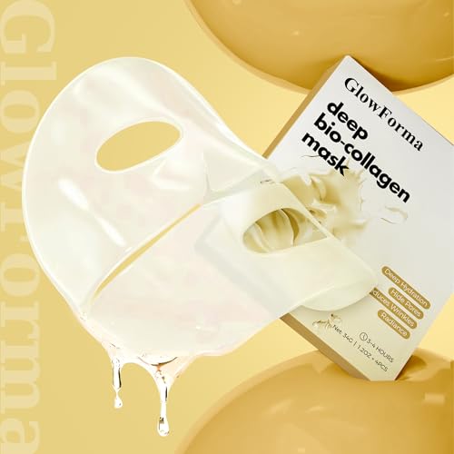 GlowForma Deep Bio-Collagen Facial Mask - Revitalizing Hydration