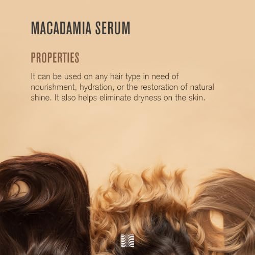 Crioxidil Macadamia Hair Serum 100ml - Anti-Frizz & Split End Repair Oil