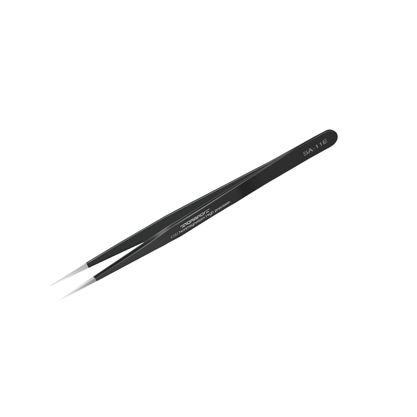TOWOT Precision Tweezers, Pointed Tweezers for Electronics, Anti-static Stainless Steel Long Tweezers for Crafts, Soldering, Welding, and Jewelry Making Industrial Tweezers