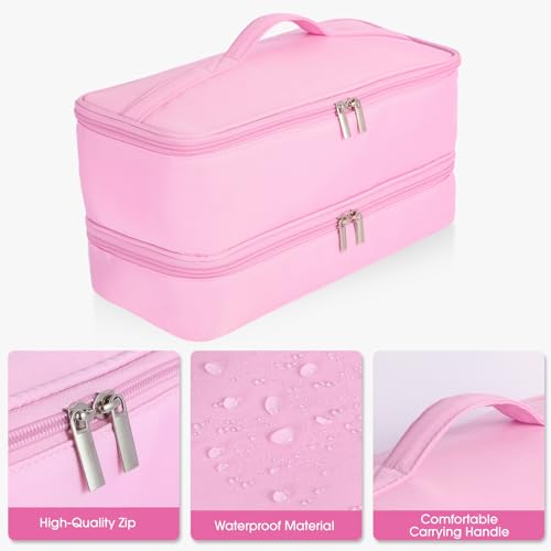 Double-Layer Travel Carrying Case for Shark FlexStyle & Dyson Airwrap