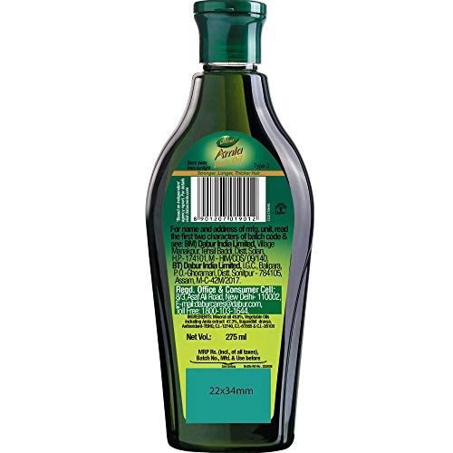 Dabur Amla Hair Oil 275ml - Nourishing Hair Treatment