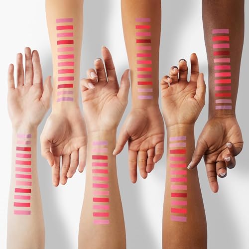 DE'LANCI Pink Eyeshadow Palette, Highly Pigmented Bright Hot Eye