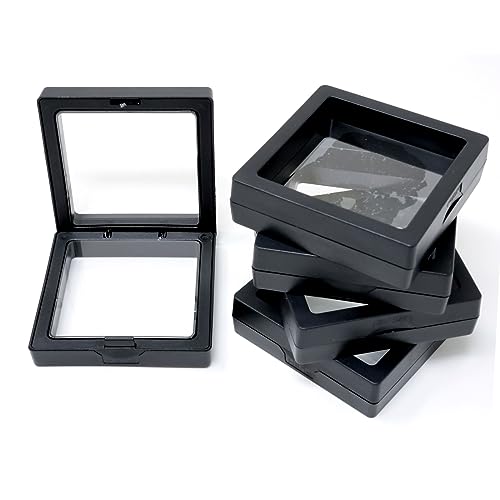 5Pcs Transparent Jewelry Storage Box - Dustproof & Moisture-Proof
