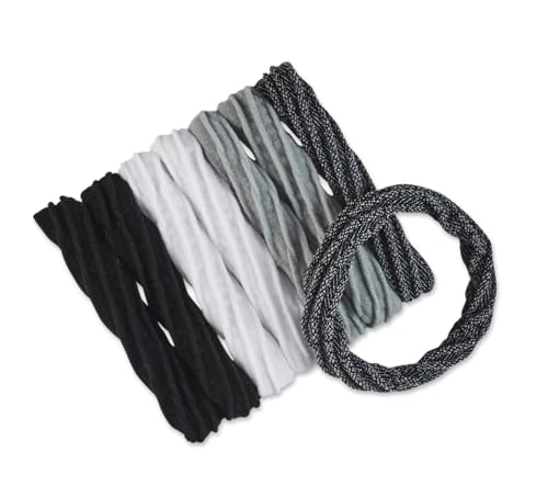 Scunci No Damage Ponytailers - 8 Metal-Free Hair Ties