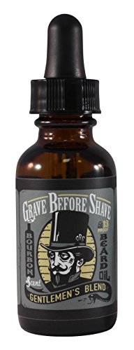 Grave Before Shave Gentlemen's Beard Oil Bourbon & Sandalwood Scent, 1oz