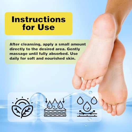Urea Foot Care Stick 60% with Salicylic Acid for Dry Cracked Feet & Skin