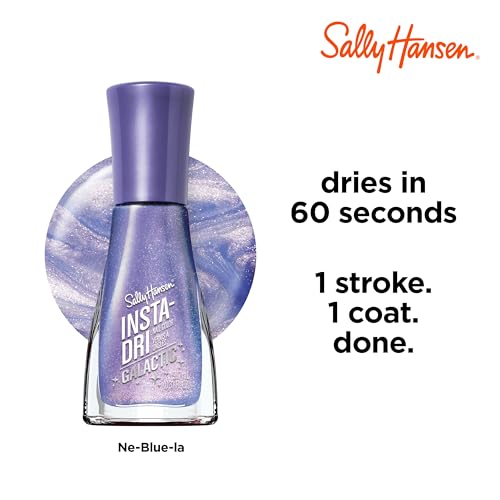 Sally Hansen Insta-Dri Galactic Nail Polish - Quick Dry 110 Ne-Blue-la