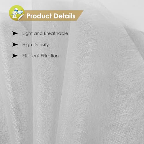 200 Disposable Nail Dust Collector Filter Paper Sheets - Compatible with MelodySusie HPro/SProR/SPro/XC320J