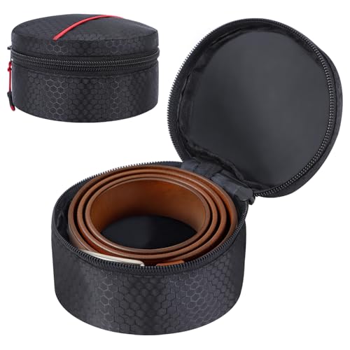 Travel Belt Organizer Case - Portable Storage for Belts & Ties