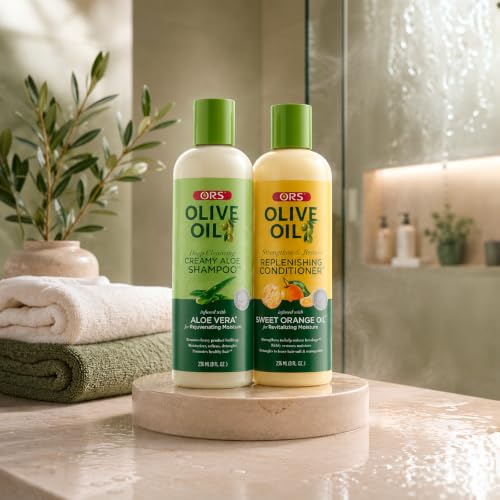 ORS Olive Oil Shampoo & Conditioner Set for Moisture & Shine