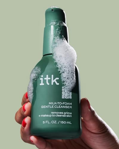I.T.K. 2-in-1 Milk-to-Foam Facial Cleanser & Makeup Remover - 5 Fl Oz