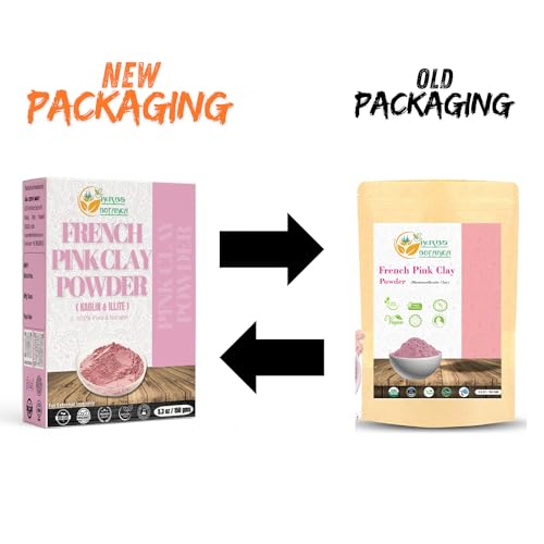 French Pink Clay Powder for DIY Face Masks & Soap Making - 2 oz