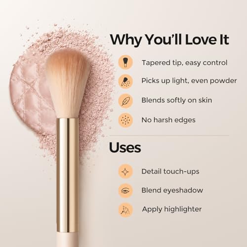 Fluffy Highlighter & Eyeshadow Blending Brush | ALBEAUT
