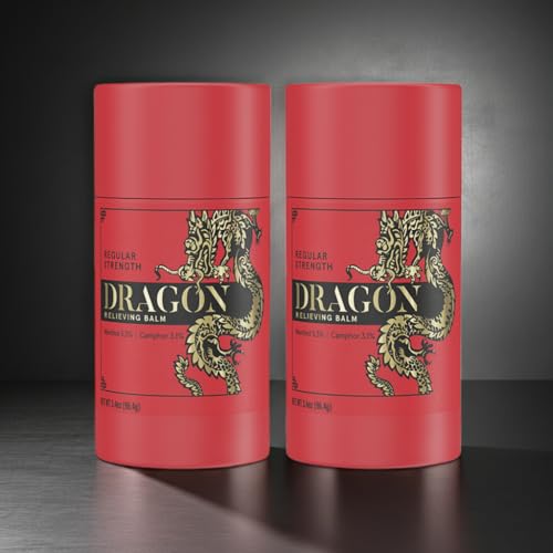 Americanna Wellness Dragon Balm Travel Roll-On (2 Pack) - 0.5 oz