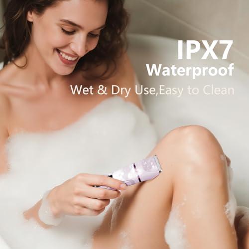 Virelle Purple Se Ver Bikini Trimmer for Women - Electric Razor & Hair Removal Epilator